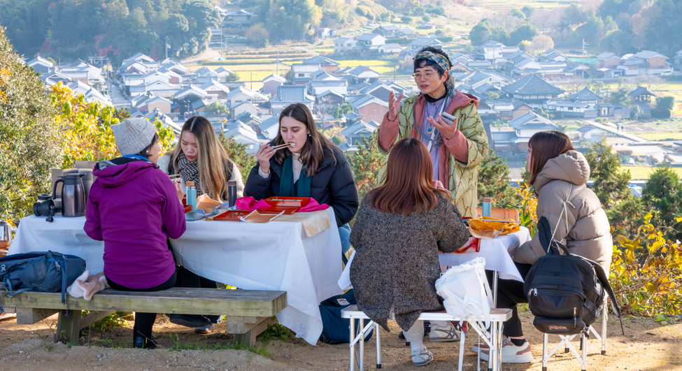 First-time visitor to Asuka