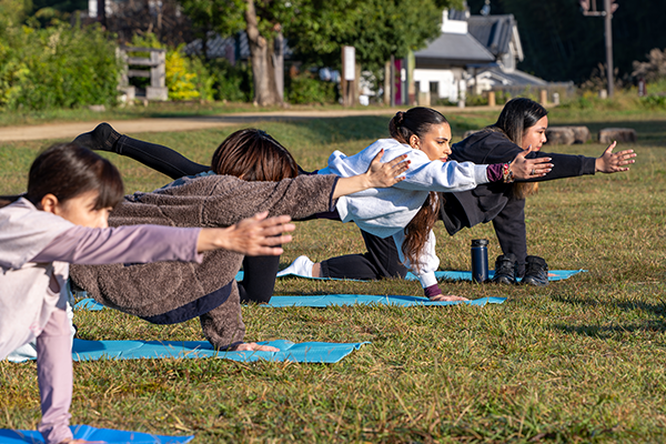 Early Morning Yoga in Asuka