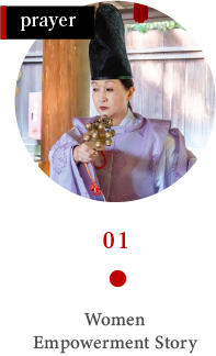 Dialogue with a female priest and formal worship