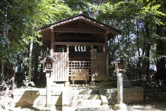 奈良県明日香村の飛鳥坐神社