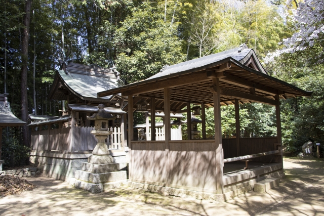 奈良県明日香村の飛鳥坐神社