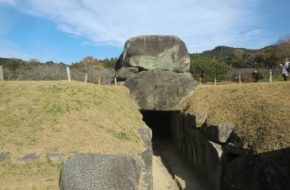 Ishibutai Tumulus in Asuka Village, Nara Prefecture