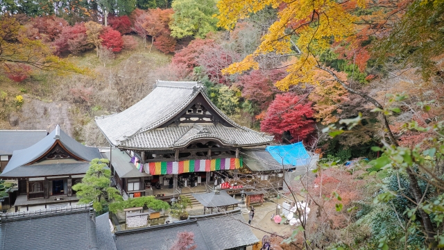 Okadera Temple in Asuka Village, Nara Prefecture