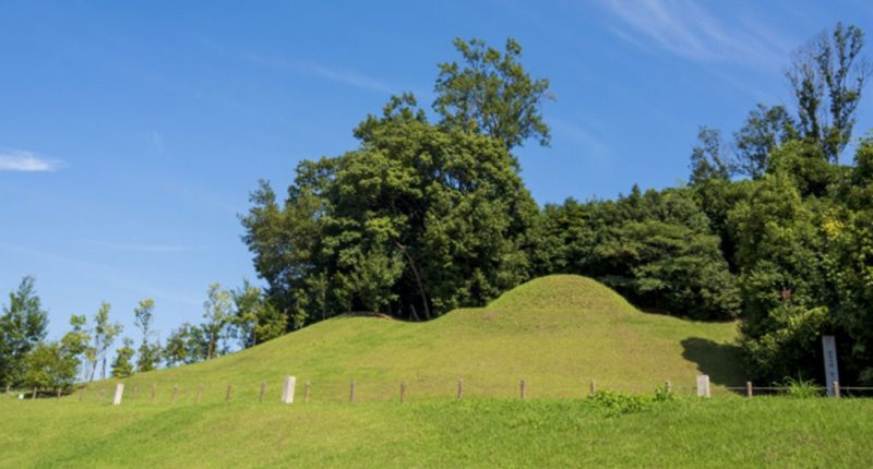 Kitora Tumulus in Asuka Village, Nara Prefecture