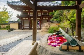 Okadera Temple in Asuka Village, Nara Prefecture