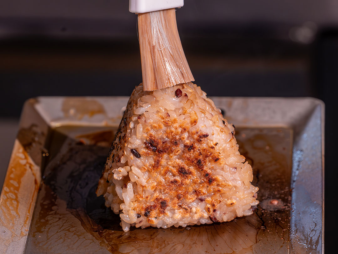 古代米の絶品焼きおにぎり体験